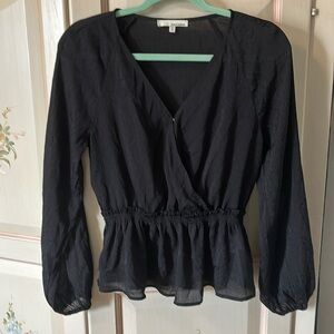 Flowy Black Blouse